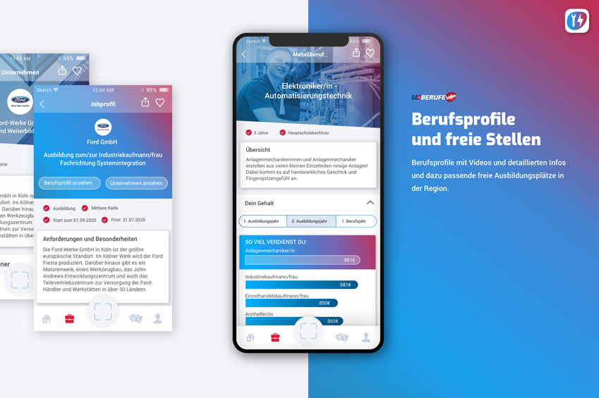 Berufsprofile und freie Stellen