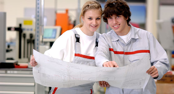 Ausbildung in der M+E-Industrie