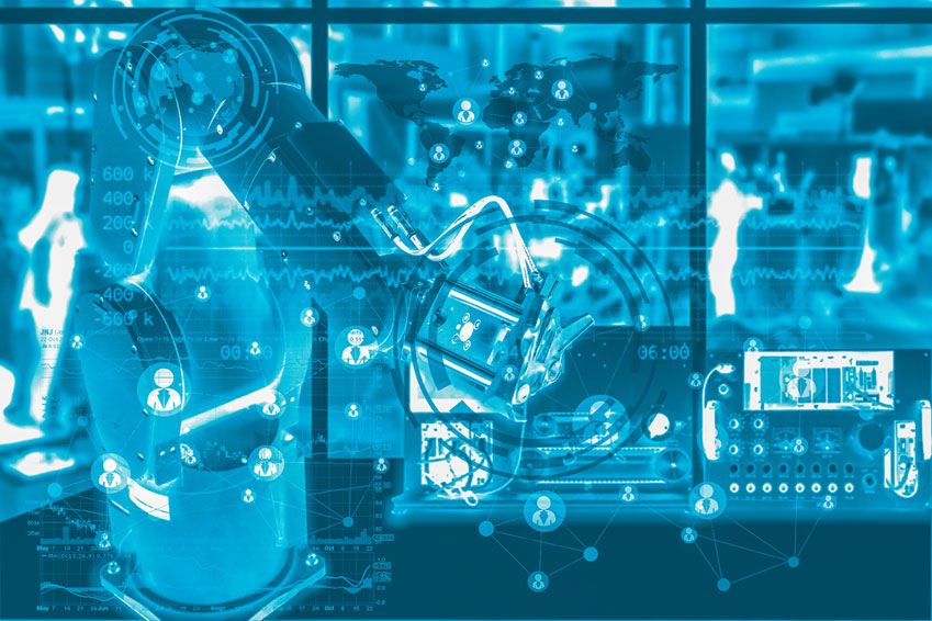 Unterrichtsthema "Smart Machines und Smart Factories"