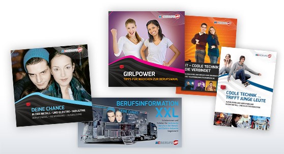 M+E-Medien zur kostenfreien Bestellung